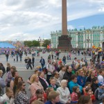 День защиты детей на Дворцовой площади