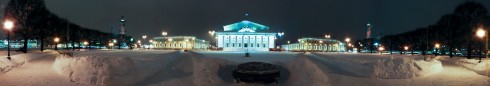 Зимний Санкт-Петербург в панорамах