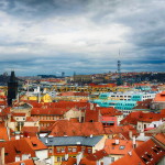 Панорама Праги со Староместкой башни