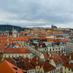 Панорама Праги со Староместской ратуши